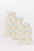 Girl's Polo Dress- Gone Fishin'