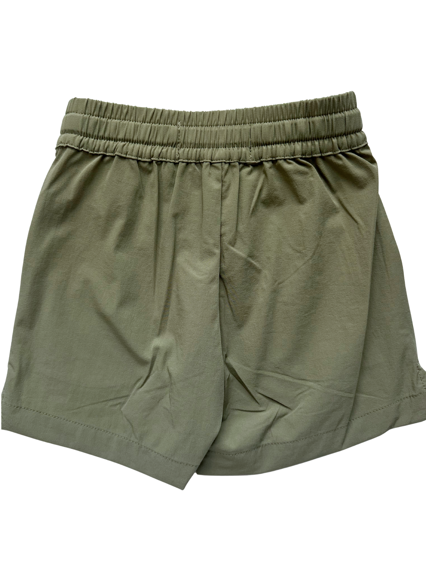 The Play Short- Tan/Olive