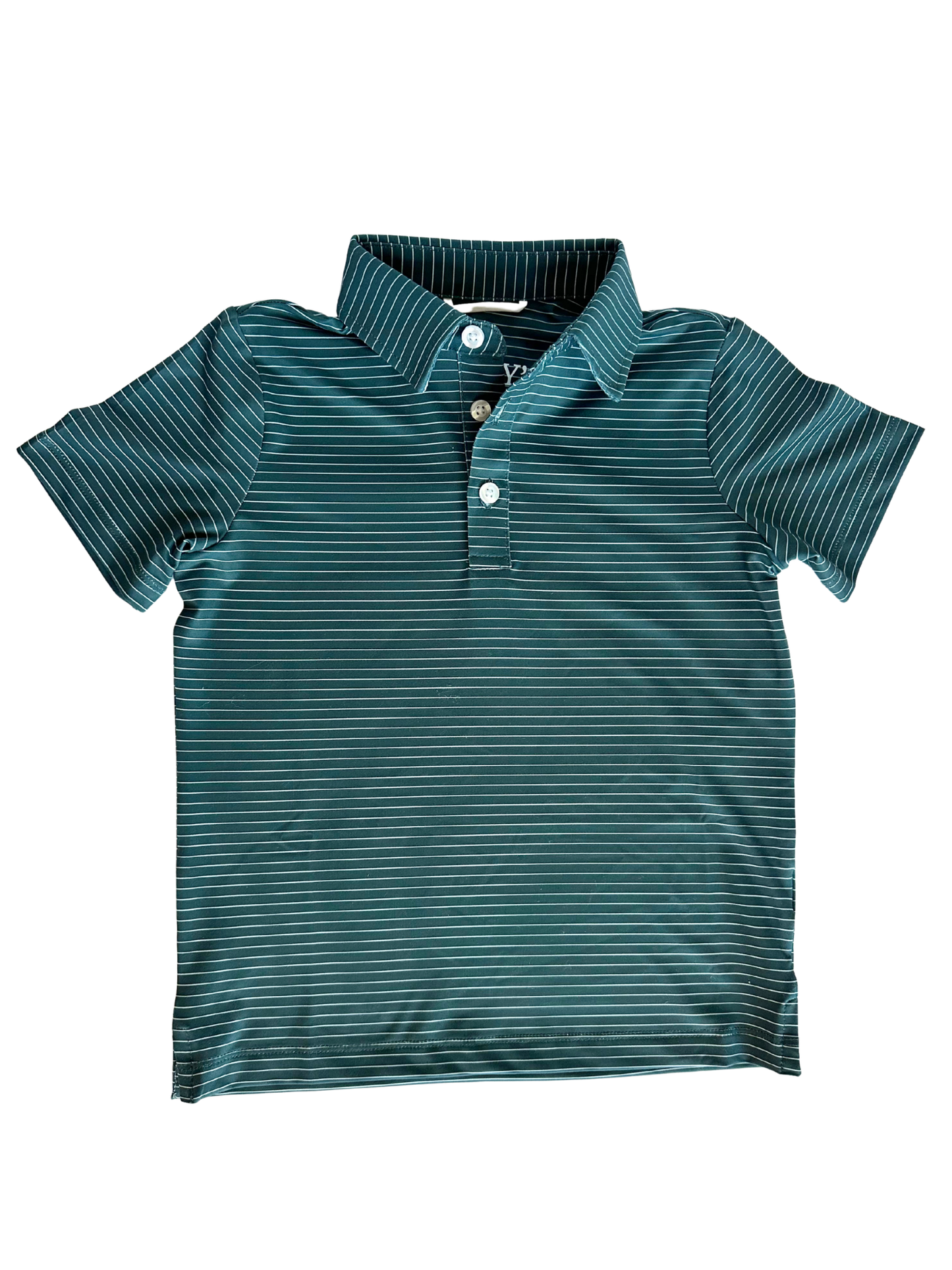Performance Polo- Green and White