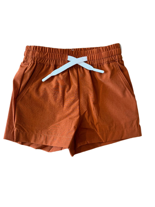 The Play Short- Burnt Orange